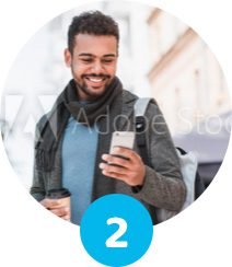 Receive a text/email prior to our arrival